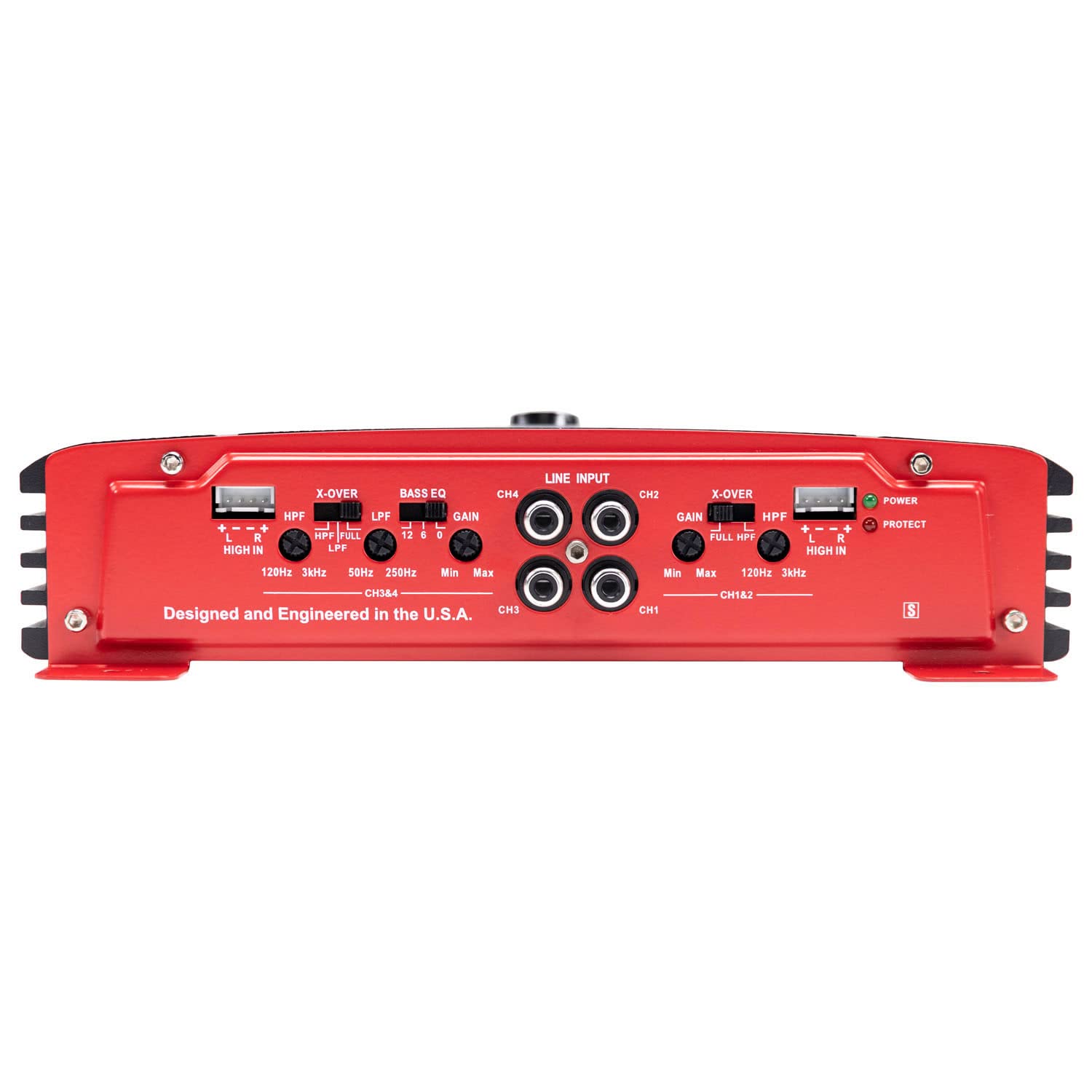 CRUNCH 4 CH 1000W CAR AMP